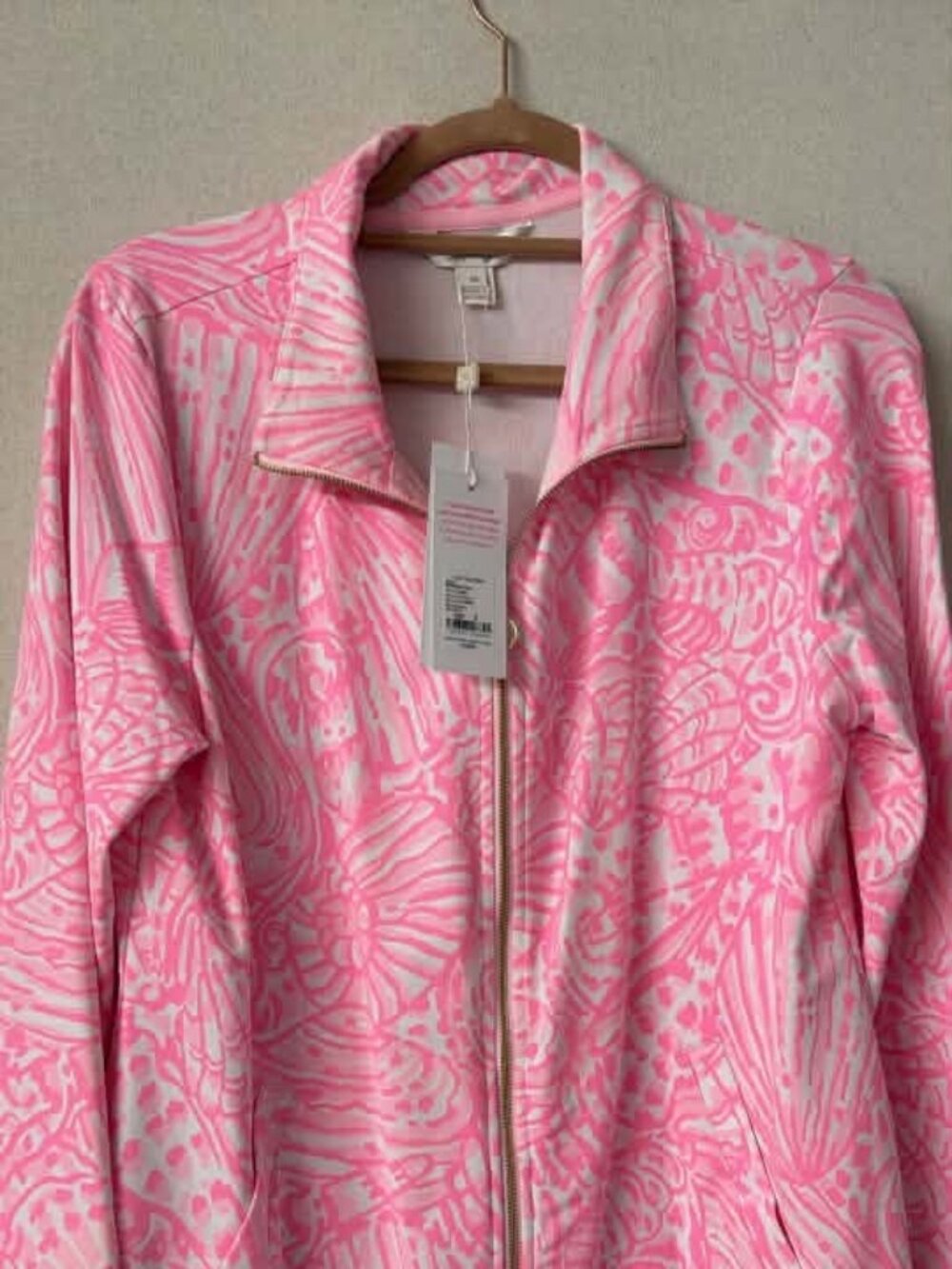 NEW, Lilly Pulitzer UPF 50+ Leona Zip-Up Jacket